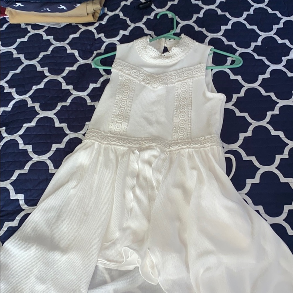 NWT romper in ivory. Girls size 16